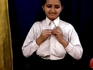 Indian Teenager Girl having fun